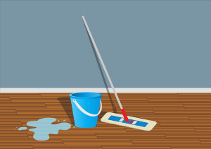 Effective mopping to reduce water usage